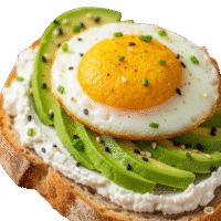 Cream Cheese & Egg Vegan Avo (Vg)