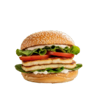Halloumi Burger (V)