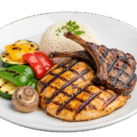 Combo 2 (Chicken & Lamb)